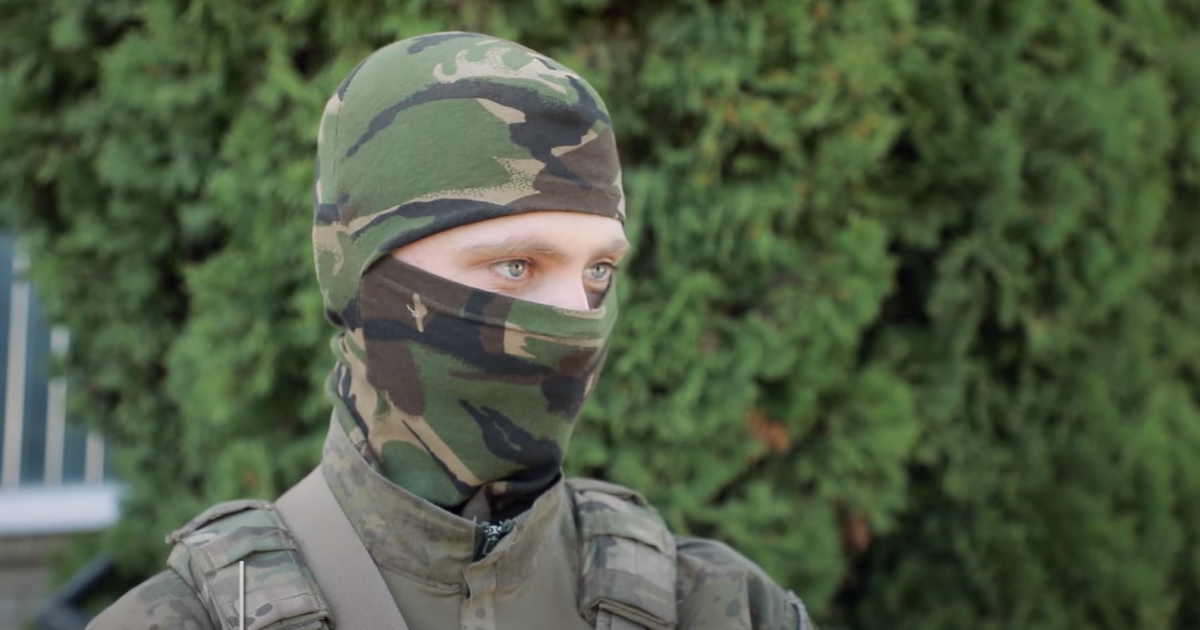 Парень, который рос в "ЛНР", а теперь служит в ВСУ/Фото: скриншот