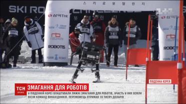 У Південній Кореї на лижний трек вийшли справжні роботи