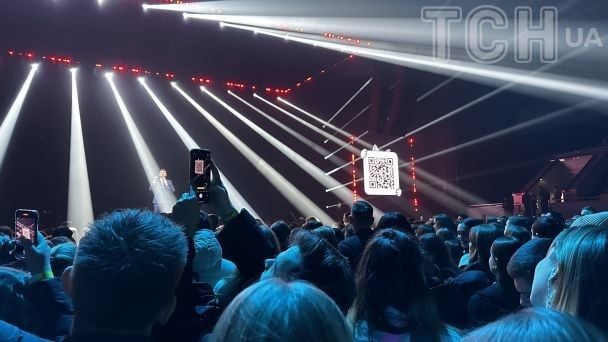 Концерт Нади Дорофеевой во Дворце спорта в Киеве