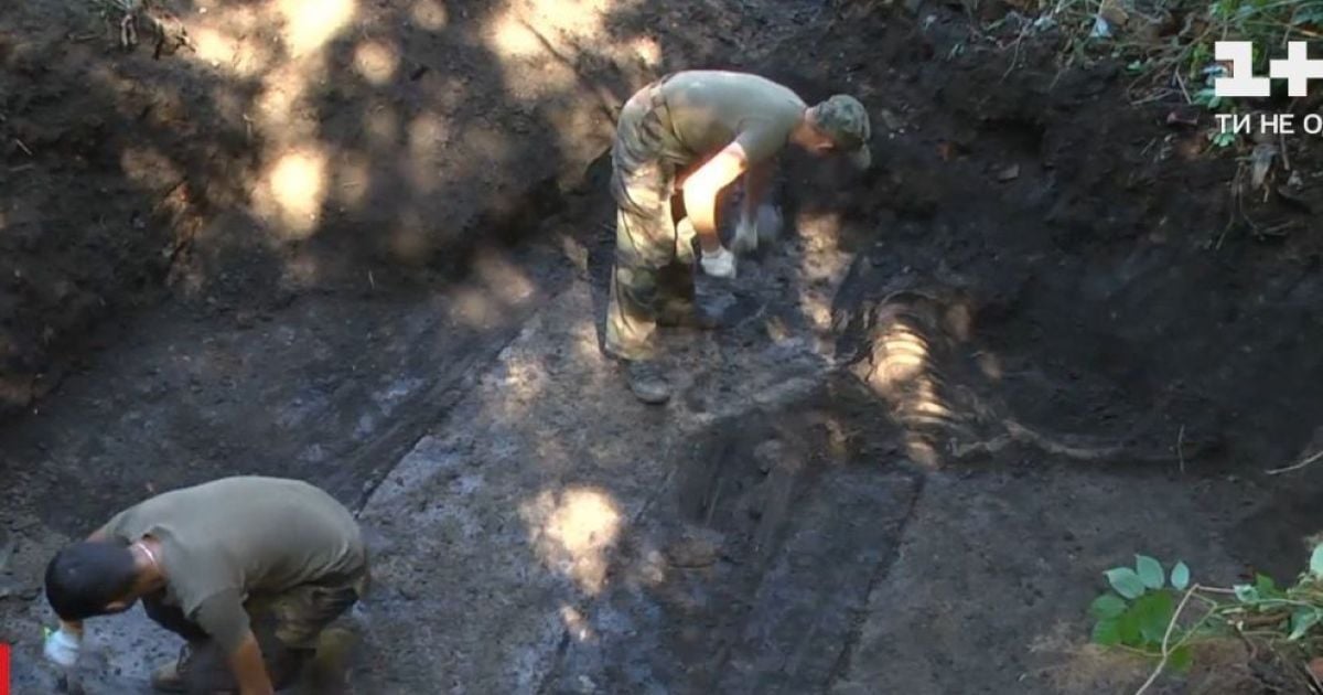 В Виннице нашли старое военное кладбище, где похоронены воины УНР и Галицкой армии