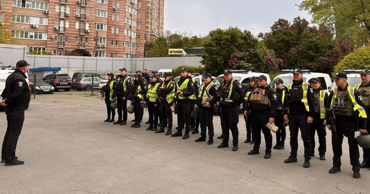В Киеве ужесточили охрану 8 и 9 мая.