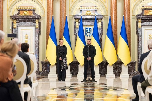 Олена і Володимир Зеленські / © Instagram Олени Зеленської