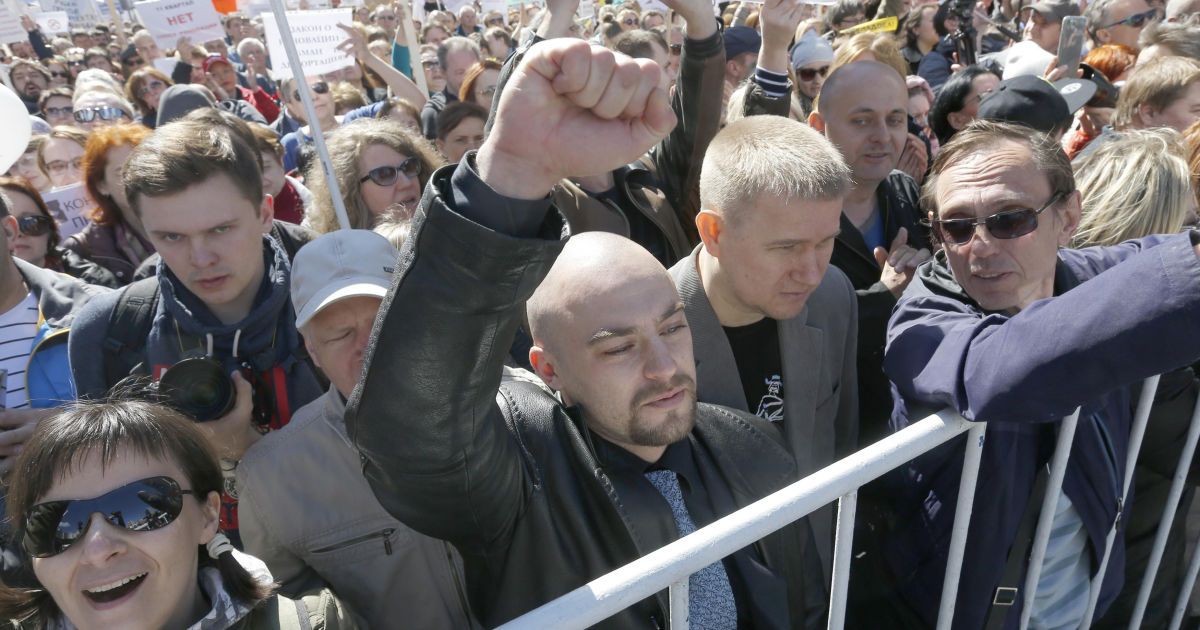 Мітинг проти реновації у Москві_4 / © Reuters