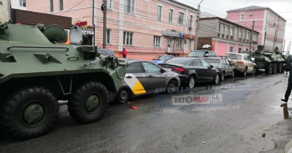 БТР в Курске_2 / © KurskciTV