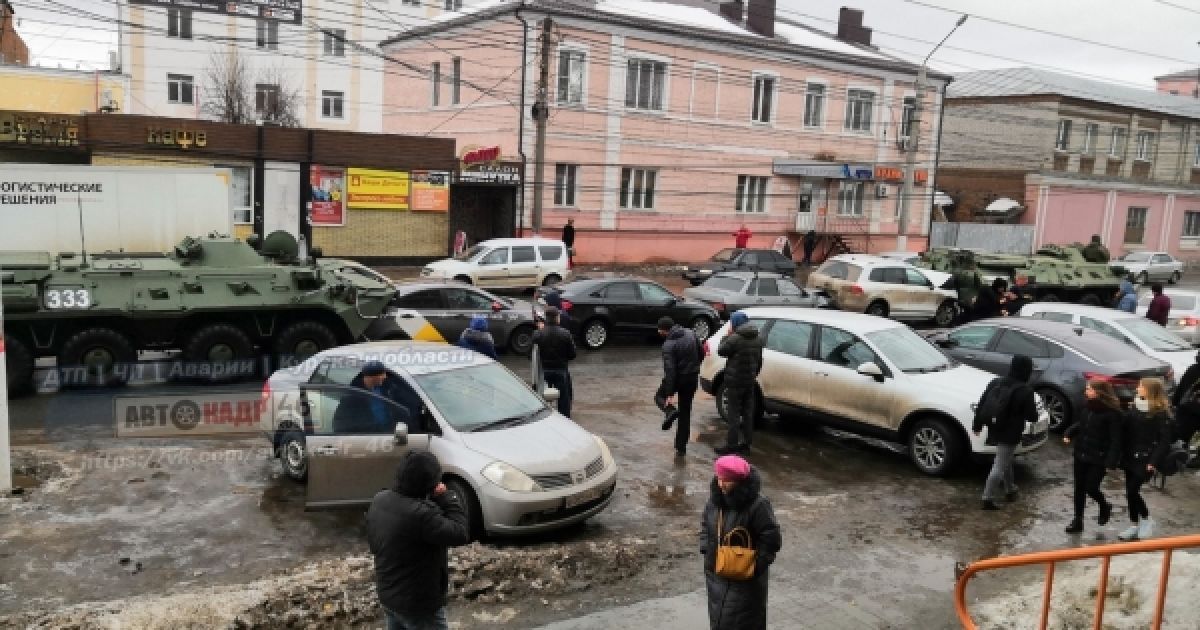 БТР в Курске_4 / © KurskciTV