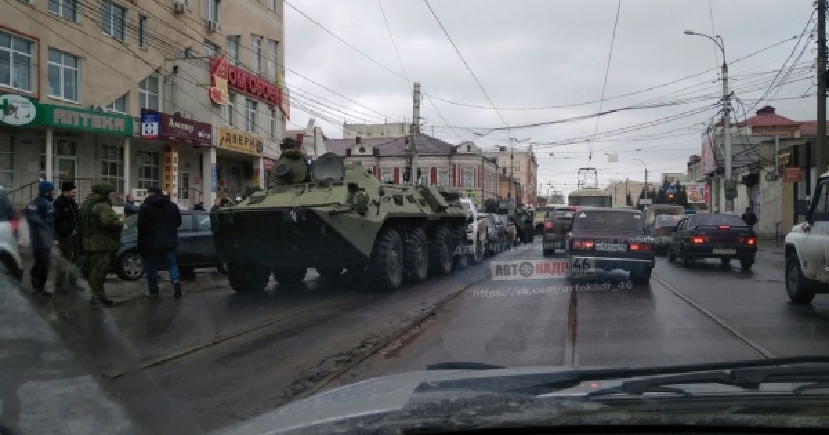 БТР в Курске_5 / © KurskciTV