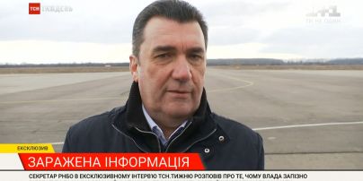 Ексклюзив ТСН: секретар РНБО - про реакцію української влади на інформаційні атаки щодо коронавірусу