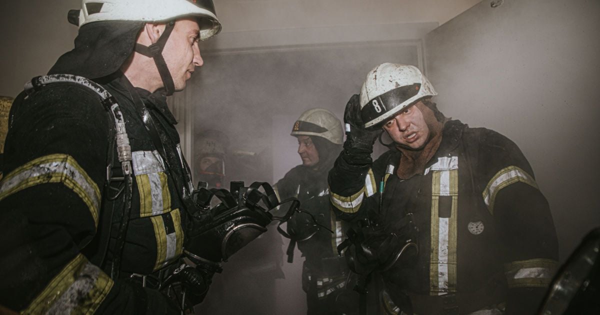 пожежа 13 лютого у Києві_6 / © ГУ ДСНС у Києві
