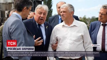 Приголомшений побаченим - очільник французького сенату відвідав Бородянку та Бучу
