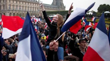 Святкування перемоги Макрона на виборах_10 / © Reuters
