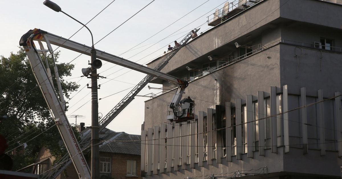 Пожежа на Інтері_15 / © УНІАН