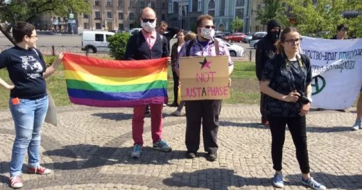 В Киеве свой первомайский митинг решили провести анархисты