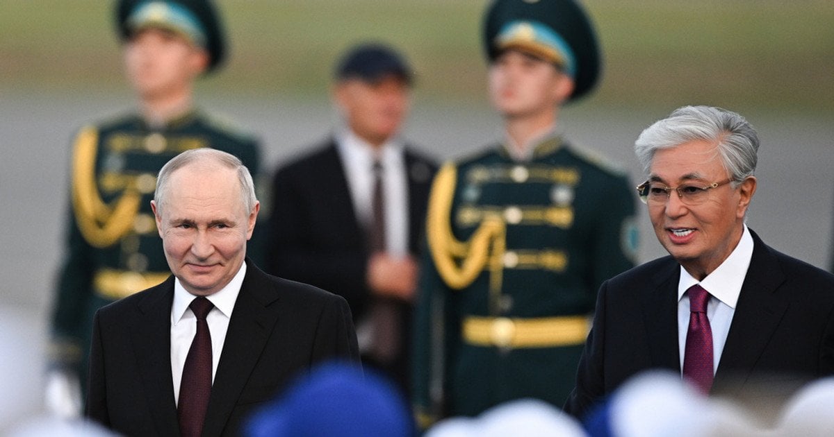 Путін і Токаєв.