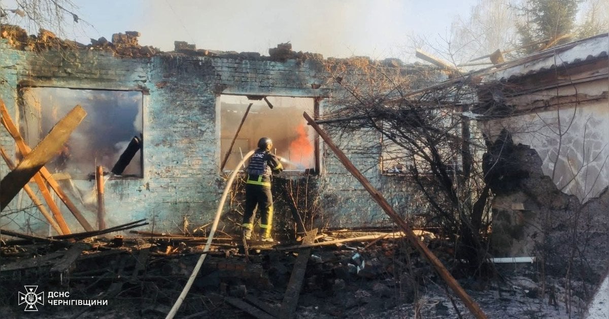 У Чернігові дрон вибухнув просто між будинками