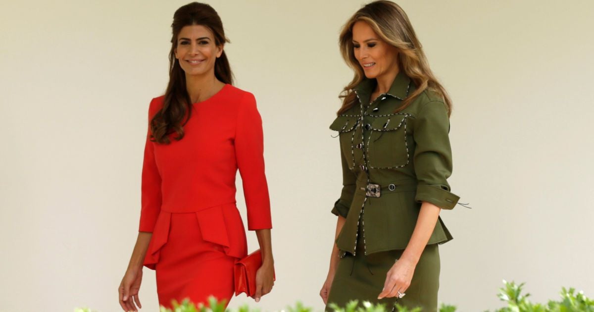 Дональд и Мелания Трамп с президентом Аргентины&nbsp;Маурисио Макри и его супругой Хулианой Авада