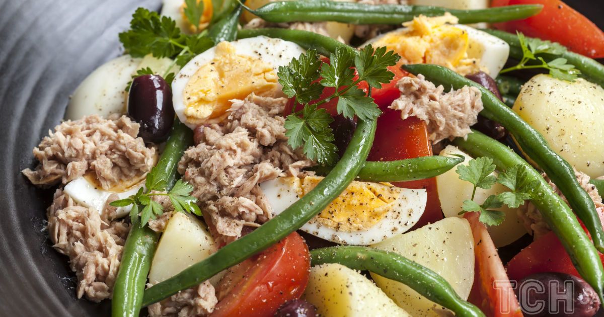 Салат Нісуаз з тунцем