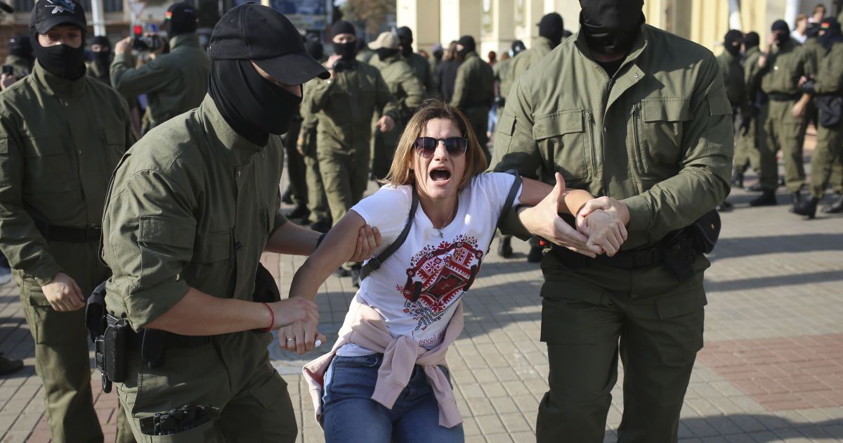 мітинг у Мінську 26.09, Білорусь_2 / © Associated Press