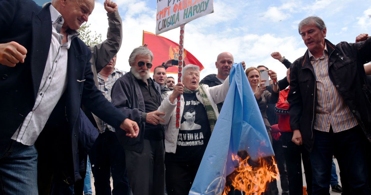 У Чорногорії протестують проти вступу до НАТО / © Reuters