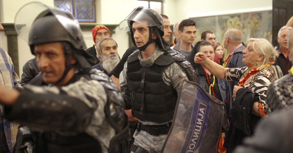 Протести у Македонії_12 / © Reuters