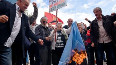 В Черногории протестуют против вступления в НАТО / © Reuters