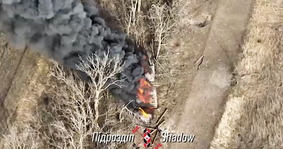 Знищення російської військової техніки / Скриншот з відео