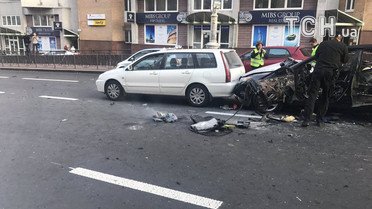 Вибух авто в центрі Києва_4 / © Прес-служба МВС України