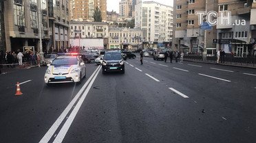 Вибух авто в центрі Києва_3 / © Прес-служба МВС України