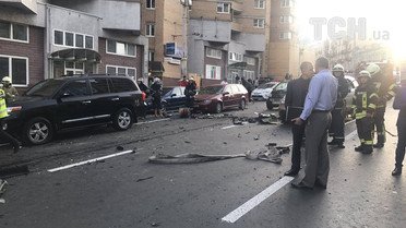 Вибух авто в центрі Києва_2 / © Прес-служба МВС України