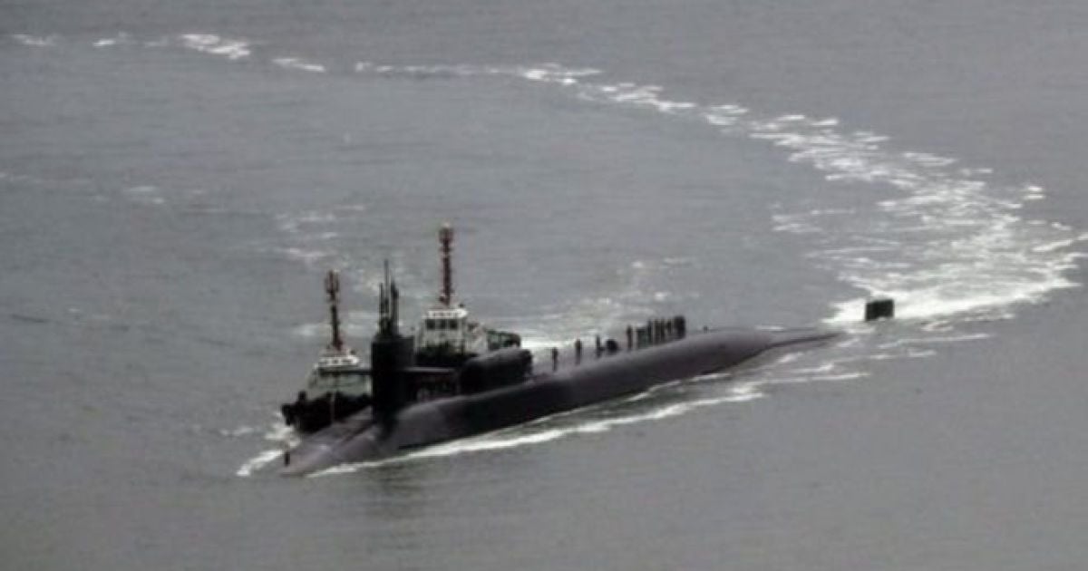 Атомний підводний човен США прибув до берегів КНДР