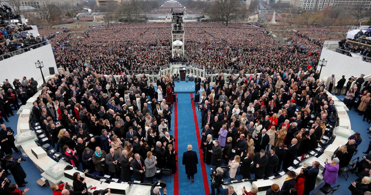 Дональд Трамп прибув на церемонію інавгурації / © Reuters
