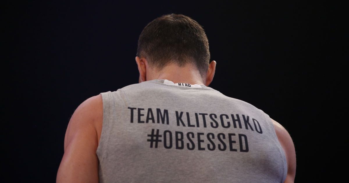 Открытая тренировка Владимира Кличко / © Reuters