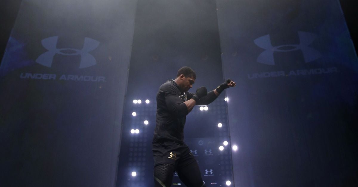 Открытая тренировка Энтони Джошуа / © Reuters