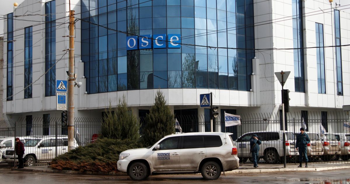На Донбассе в Пикузах обстреляли беспилотник ОБСЕ