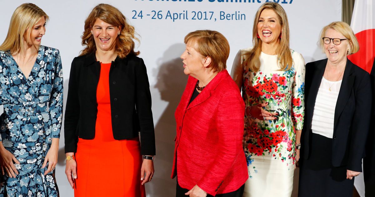 Іванка Трамп, Крістін Лагард, Ангела Меркель / © Reuters