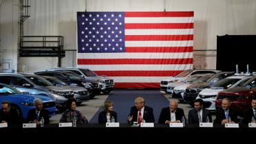 Трамп веде переговори з лідерами автомобільної промисловості у Мічигані / © Reuters