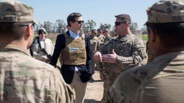 Радник Трампа Джаред Кушнер на зустрічі з військовослужбовцями на базі в Іраку / © Reuters