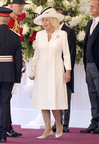 Королева Камилла, король Чарльз и императорская чета Японии / © Associated Press