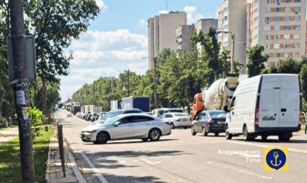 Затори в Маріуполі після підриву Кримського мосту / © Андрющенко Time - канал радника міського голови Маріуполя
