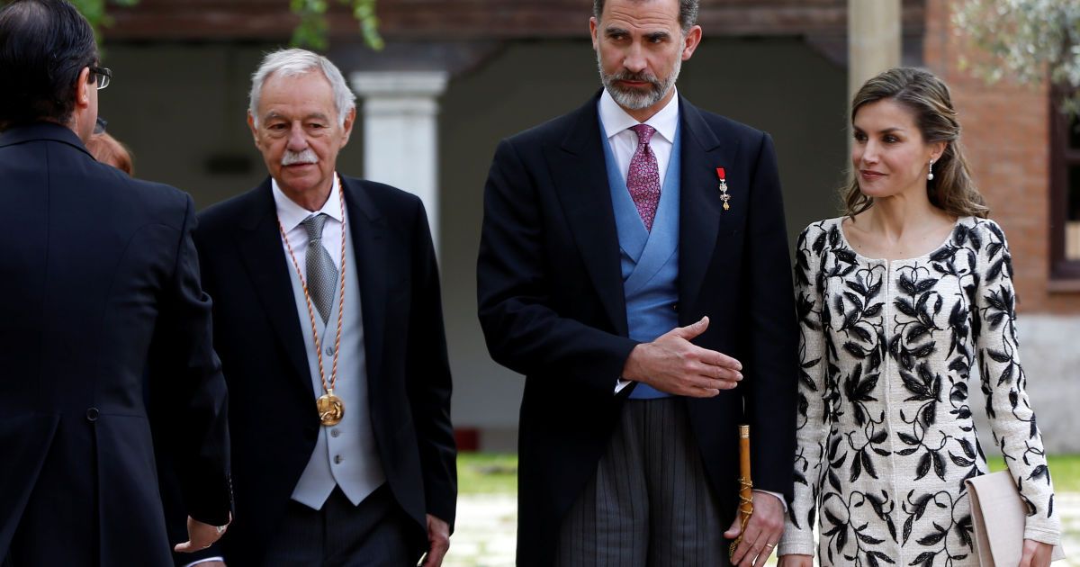 Королева Летиция и король Филипп VI