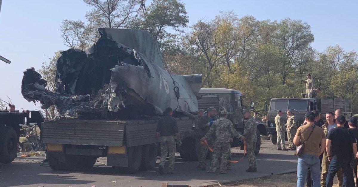 Чугуїв літак авіакатастрофа уламки_3 / © Ольга Павловська/ТСН