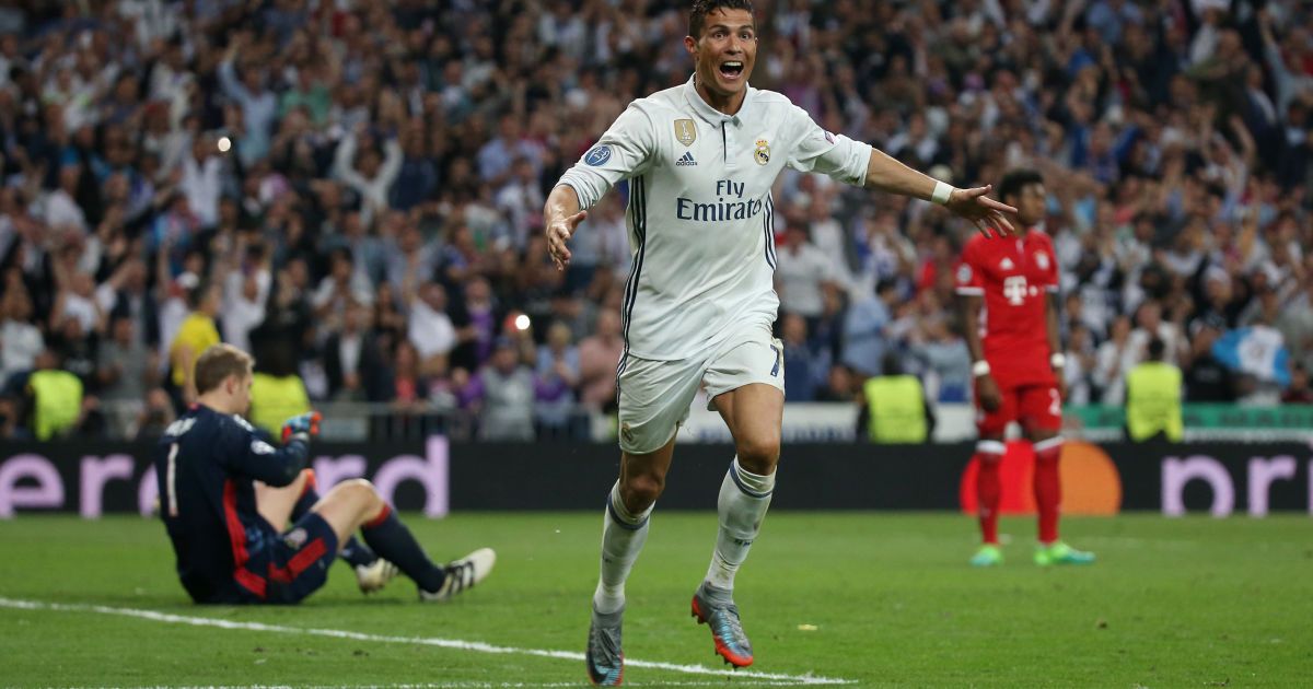 Безумная сотня. Роналду первым забил 100 голов в Лиге чемпионов