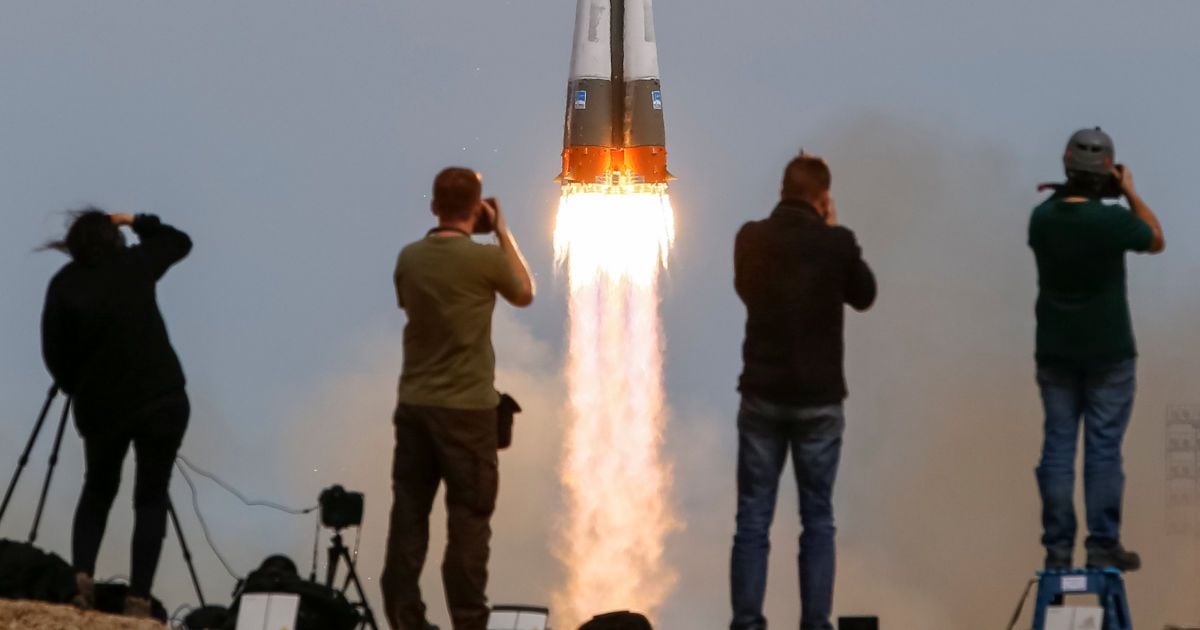 Фото запуску космічного корабля / © Reuters