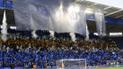 Фанаты "Лестера" устроили крутое шоу перед матчем Лиги чемпионов с "Атлетико"