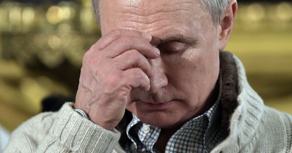Президент країни-агресорки Росії Володимир Путін