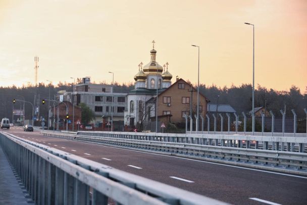 Новый мост через реку Ирпень Киевской области/Фото: Руслан Кравченко