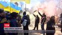 Новини України: в Одесі понад сотня ветеранів та активістів пікетували будівлю райради