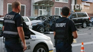 У центрі Києва стався смертельний  вибух авто на грузинських номерах. Текстова трансляція