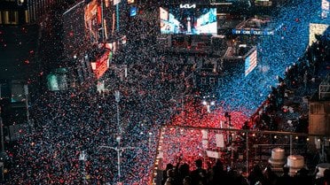 новий рік 2026 у Нью-Йорку Таймс-сквер_8 / © Associated Press