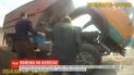 На Сумщине перехожие помогли потушить "Камаз", что загорелся во время движения