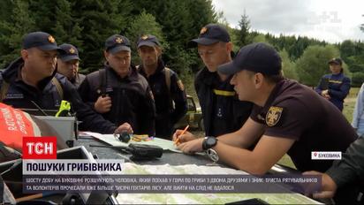 Новини України: на Буковині відновлюють масштабну операцію з пошуку зниклого грибника